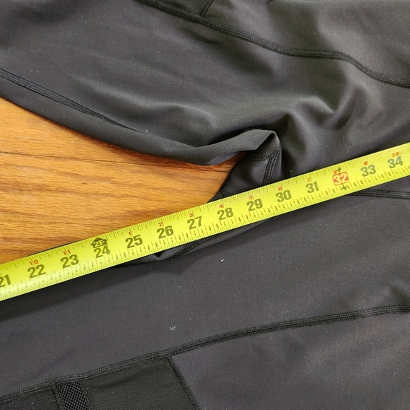 Lululemon Just Breathe Black High Waist Mesh Leggings - Picture 7 of 10